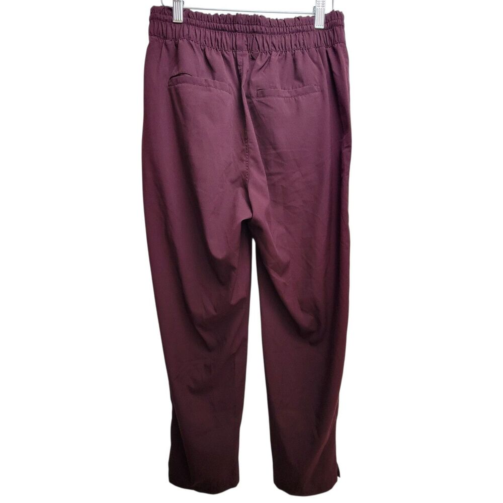 Never Stop Hustling Wine Drawstring Zipper Pocket… - image 2